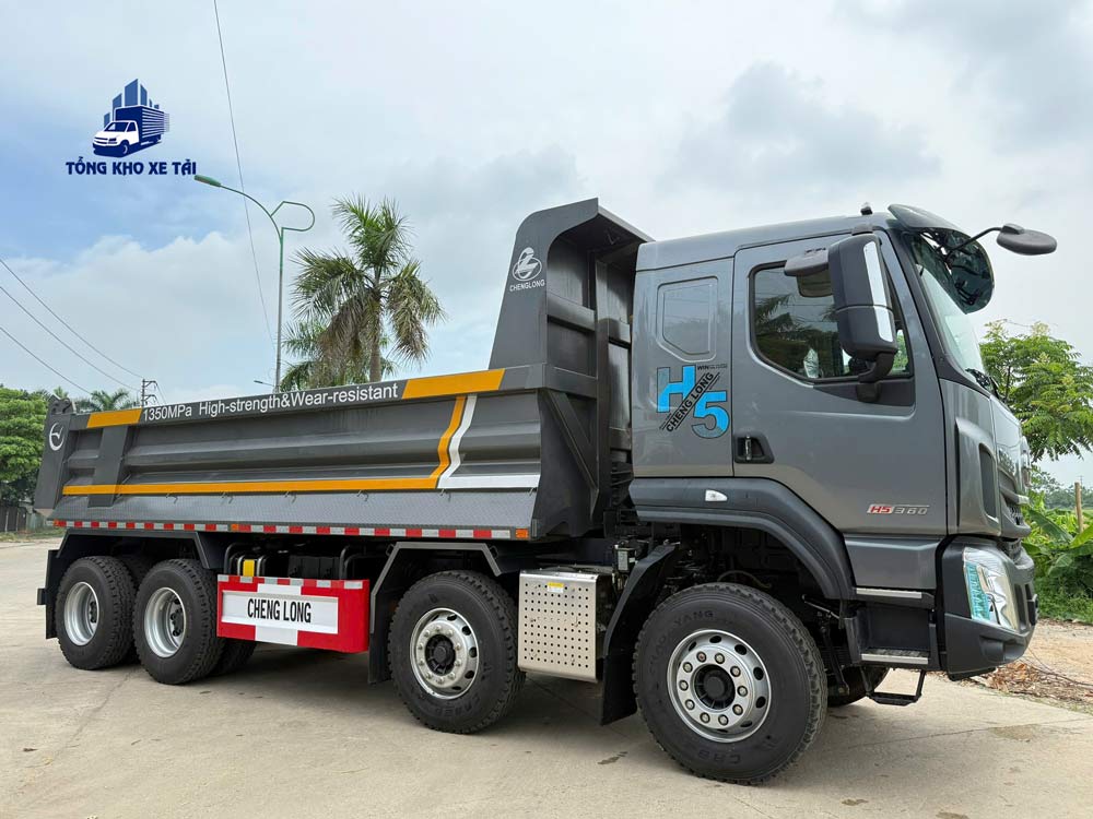 Xe Ben 4 Chân ChengLong H5 360HP Thùng 16 Khối Mới Nhất